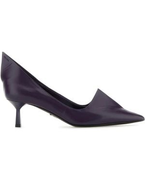 Prada Leather Pumps - Black