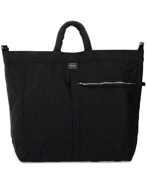 Porter-Yoshida and Co 2way Mile Tote Bag - Black