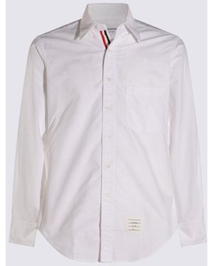 Thom Browne Shirts Light And Natural - White