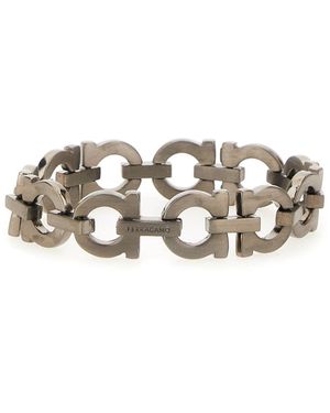Ferragamo "Gancini" Bracelet - Metallic