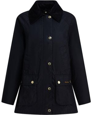 Barbour Modern Beadnell Jackets Black - Blue