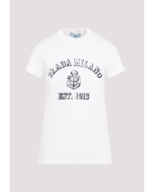 Prada T-Shirts - White