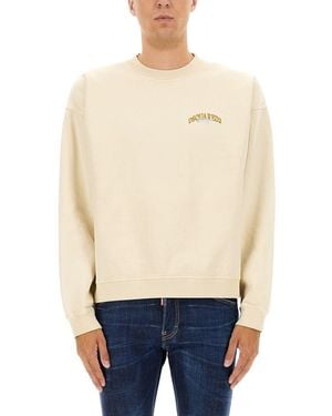 DSquared² Sweatshirt With Logo - White