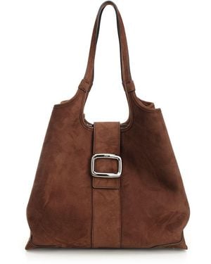 Roger Vivier Viv' Choc Shoulder Bag Shoulder Bags - Brown