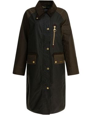 Barbour Evette Giacche Verde-Donna - Nero