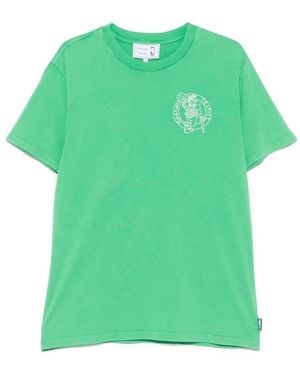 Maison Labiche X Nba Cotton T Shirts - Green