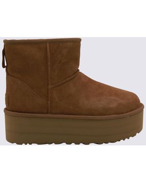 UGG Classic Mini Platform Boots - Brown