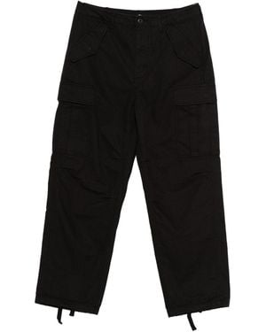 Stussy Trousers Blacks And Greys-Uomo - Nero