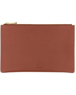 Il Bisonte Leather Case - Brown