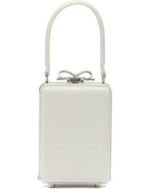 Self-Portrait Borsa A Mano Mini - White
