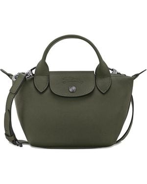 Longchamp Leather Shoulder Bags - Green