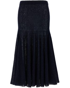 Magda Butrym 'Pf25 Knitwear 16 Skirt' Skirt - Blue