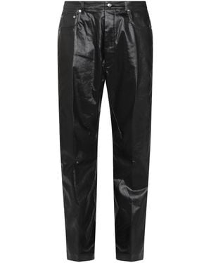 Rick Owens Jeans Blacks And Greys-Uomo - Nero