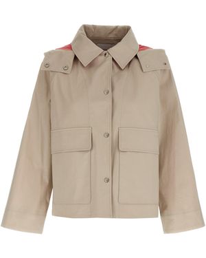 Army by Yves Salomon Honolulu Puffer Jackets - Natural
