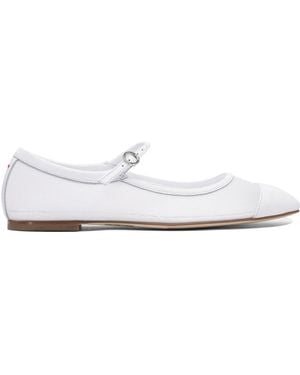 Aeyde Ballerinas - White