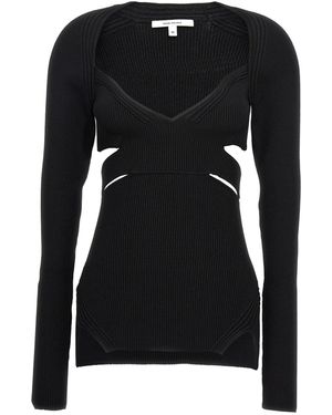 Nensi Dojaka Cut-Out Jumper - Black