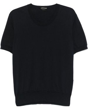 Tom Ford Maglioni Cotone-Uomo - Nero