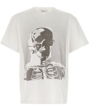 McQueen Skeleton T-Shirt - White