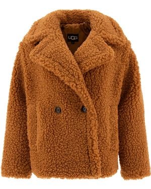 UGG Teddy Gertrude Coats - Brown