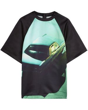 Jil Sander T-Shirt Con Stampa - Verde