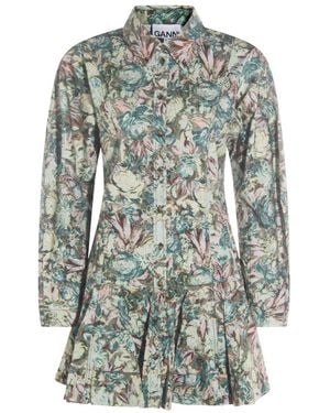 Ganni Dresses Jadeite - Green