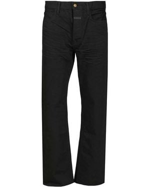 Fear Of God Straight Jeans - Black