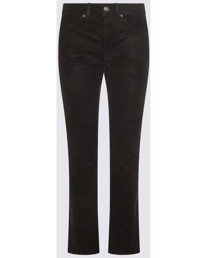 Isabel Marant Trousers Blacks And Greys-Donna - Nero