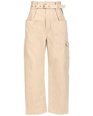 Isabel Marant Mathilda Pants Beige - Natural