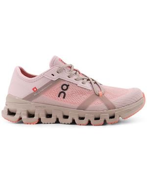 On Shoes Cloud X 4Ad Mesh Low-Top Trainers - Pink