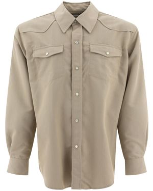 Our Legacy Shirts Verde-Uomo - Grigio