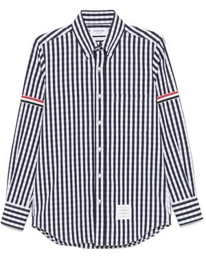 Thom Browne Cotton Shirts - Blue