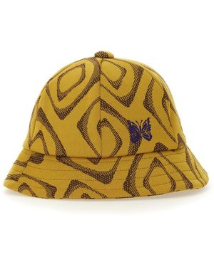 Needles Hat With Print-Uomo - Giallo