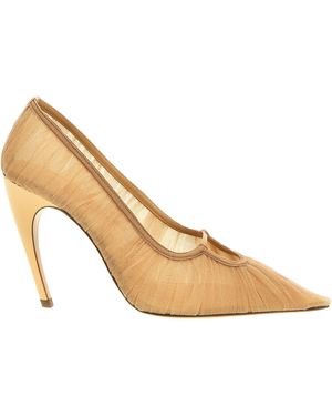 Nensi Dojaka Tulle Pumps - Natural