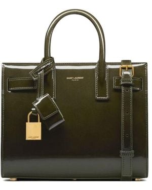 Saint Laurent Bag "Sac De Jour" Nano - Green