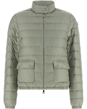 Moncler Lans Puffer Jackets Green