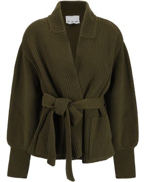 Sa Su Phi E. R. Cardigan Jacket - Green