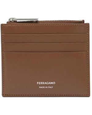 Ferragamo Wallets & Card Holders - Brown
