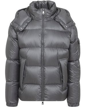 Moncler Down Jackets Grey