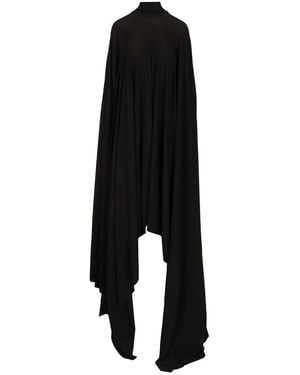 Balenciaga Ex Ttv30 Semi Fitted Dress Dresses Black