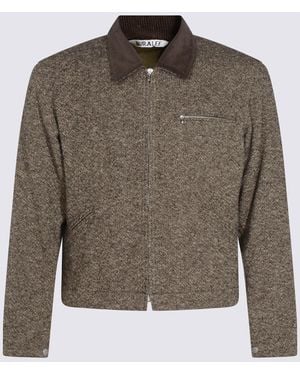 AURALEE Jackets Brown - Green