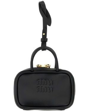 Miu Miu Key Rings - Black