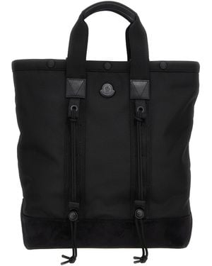Moncler Pierrick Tote Bag in Black for Men | Lyst Moncler Pierrick Tote Bag in Black for Men | Lyst