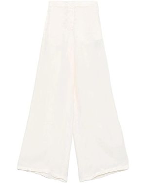 Blumarine Pantaloni Neutro-Donna - Bianco