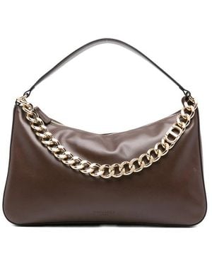 Twinset Tote Bags - Brown