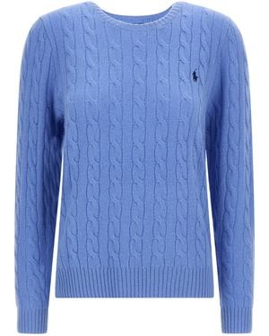 Polo Ralph Lauren Julianna Jumpers And Cardigans Light - Blue
