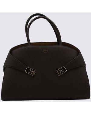 Ferragamo Bags Moro/Ocra-Donna - Nero