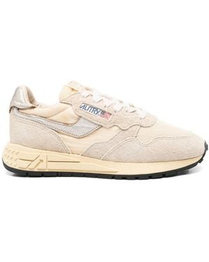 Autry Leather Sneakers - Natural