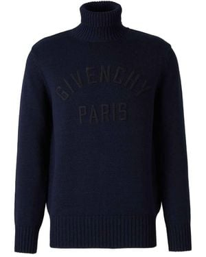 Givenchy Turtleneck Sweater - Blue