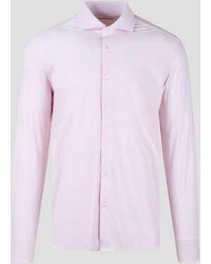 ARCHIVIUM BE UPDATED Non-iron Oxford Shirt - Pink