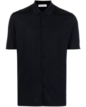GOES BOTANICAL Camicie Lana-Uomo - Nero